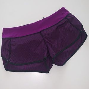 Lululemon Speed Shorts Rare 10